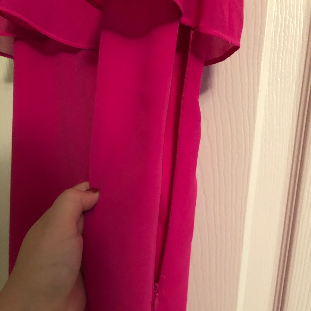 Hot Pink Gianni Bini Dress - Picture 3 of 4